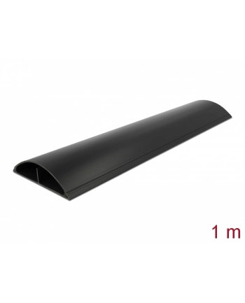 Delock Kanał Kablowy Samoprzylepny 119 X 26 Mm - Długość 1 M Czarny