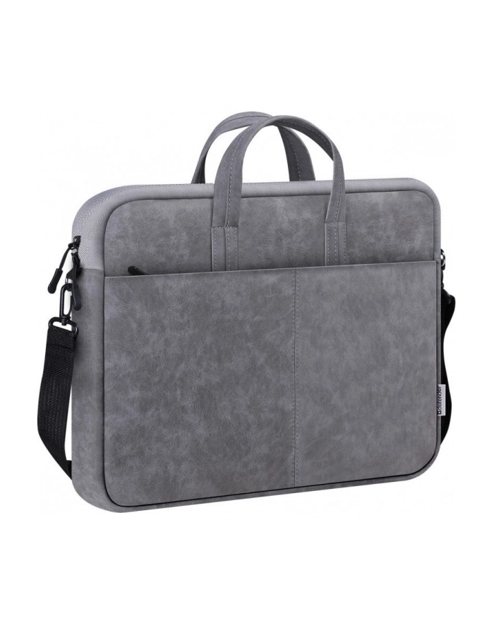 defender Torba SOLID LEATHER 15,6 cala Szara główny
