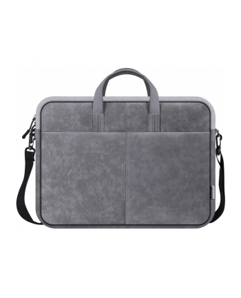 defender Torba SOLID LEATHER 15,6 cala Szara