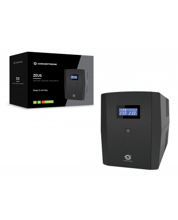 Conceptronic Technologia line-interactive 2,2 kVA 1320 W 4 x gniazdo sieciowe (ZEUS04G) nr 2