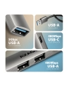 axagon HUE-STA HUB 4-portowy 1x USB-A 5Gbps, 2x USB2.0 + 1x USB-C 2.0, 12cm kabel USB-A - nr 26