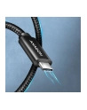 axagon BUCM4X-CM05AB Kabel USB-C - USB-C, USB4 Gen 3x2 0.5m, PD 240W, 8K HD, ALU, oplot Czarny - nr 22