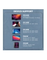 axagon BUCM4X-CM05AB Kabel USB-C - USB-C, USB4 Gen 3x2 0.5m, PD 240W, 8K HD, ALU, oplot Czarny - nr 41