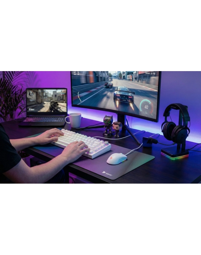 savio Klawiatura magnetyczna ASTRAL White OUTEMU White jade RGB główny