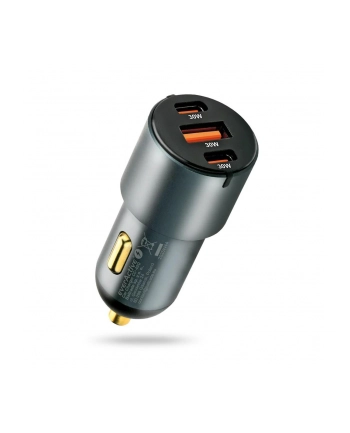 everactive Ładowarka samochodowa CC-40Q QC3.0 60W 1X USB 2X USB-C PD czarna