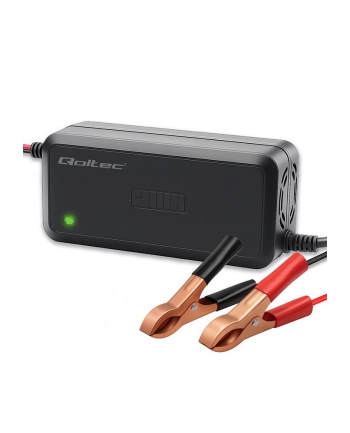 qoltec Mikroprocesorowa ładowarka 12V | 5A | prostownik do akumulatora  AGM GEL SLA | 6-stopniowe ładowanie nr 2