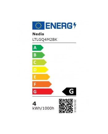 Nedis Lampa Stołowa 5,5 W Led G Czarny (Ltlgq4M2Bk) nr 2
