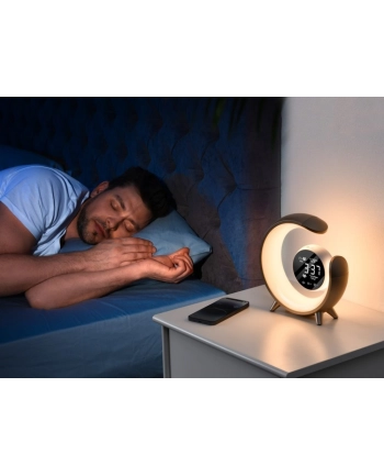 Immax Lampa Stołowa Peacock S Hodinami, Rgb Světlo, 20W, 400Lm (1688124) nr 2