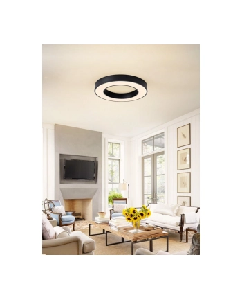 Immax Neo Pastel Slim Smart Lampa Sufitowa 60 X 7Cm 53W Czarna Zigbee 3.0, Tuya nr 2