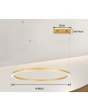 Immax Oprawa Zwieszana Neo Fino New Smart Zigbee 3.0 Tuya 1 Kruh (1678051) - nr 8