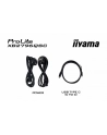 iiyama Monitor ProLite 27 '' XB2796QSC-B1 IPS,QHD,HDMI,USB-C (PD 65W),75Hz, 350cd, 1xUSB 3.2 , 1xUSB-C, 2x2W, HAS 150/PIVOT/obrót stopy 360st - nr 5