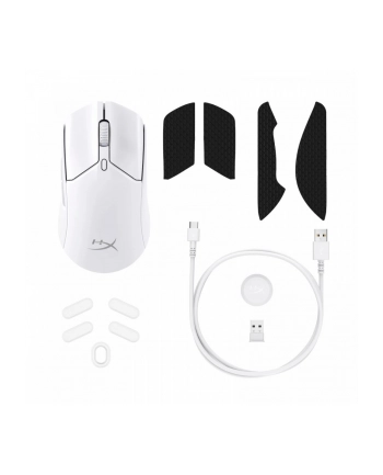 hyperx Mysz PulseFire Haste 2 WL WHT 6N0A9AA