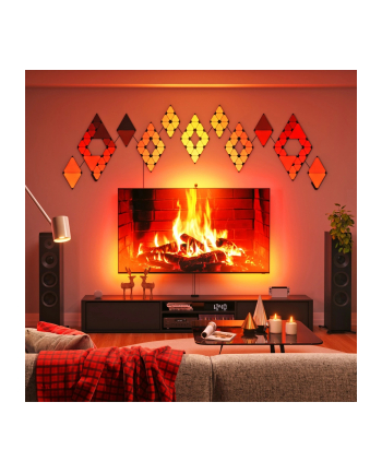 Dekoracja Nanoleaf 4D V2 TV Mirror + Light Strips Kit RGB Multicolor 24W do TV do 65'' nr 1