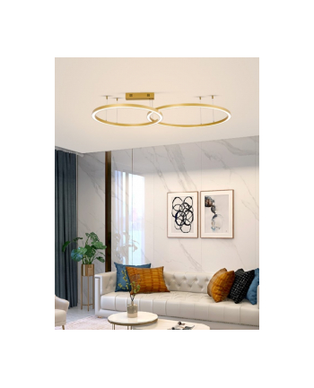 Immax Oprawa Zwieszana Neo Fino New Smart, Zigbee 3.0, Tuya, 2 Kruhy (1678046) nr 2