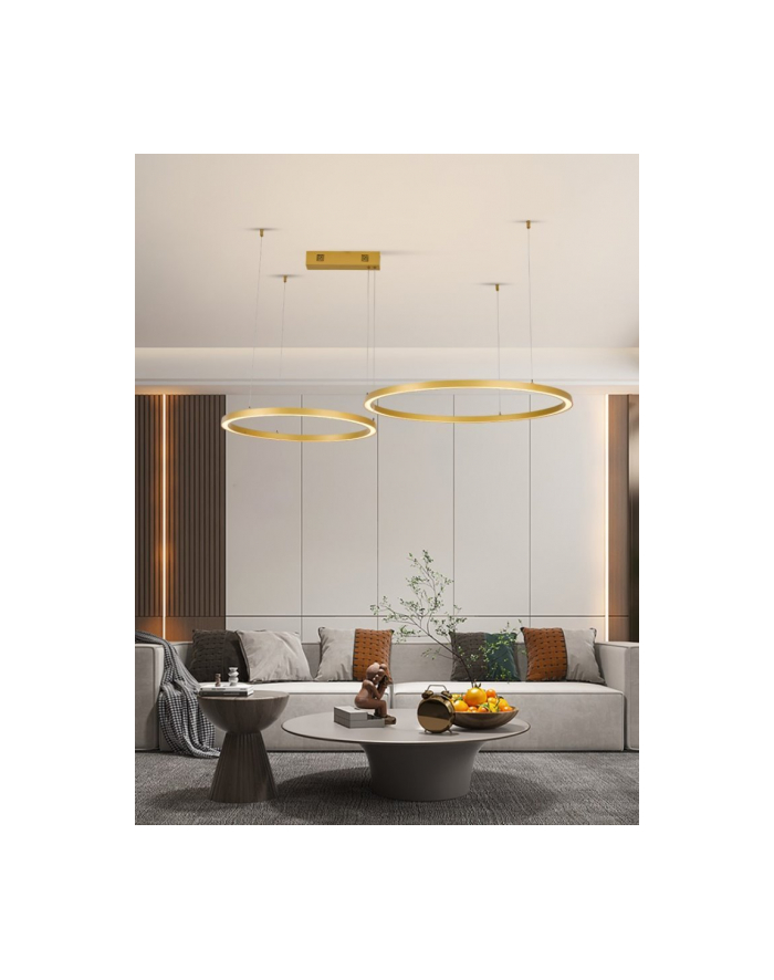 Immax Oprawa Zwieszana Neo Fino New Smart, Zigbee 3.0, Tuya, 2 Kruhy (1678046) główny