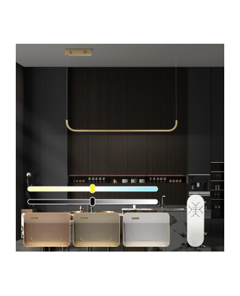 Immax Neo Pattini Smart 120Cm 26W 1820Lm Złoty Zigbee 3.0, Tuya