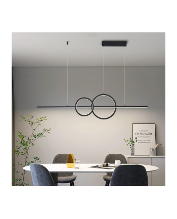 Immax Oprawa Zwieszana Neo Lite Rondas Smart 131Cm 56W S Podporou Beacon Wi-Fi Tuya (1674706)