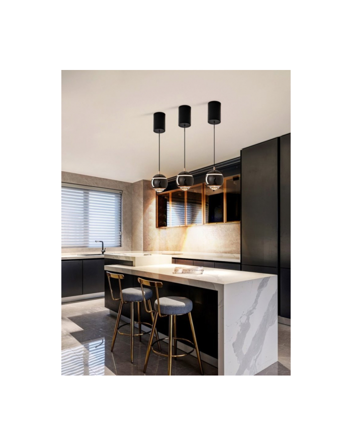 Immax Oprawa Zwieszana Neo Dormine Smart Stahovací, Zigbee 3.0, Tuya - Perleťově Černé (1674730) główny