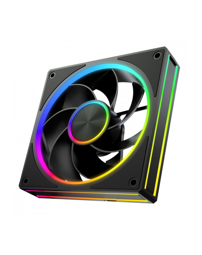 modecom Wentylator VOLCANO LOOP REVERSE ARGB 120 Czarny główny