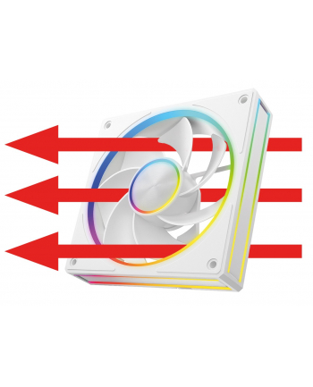 modecom Wentylator VOLCANO LOOP REVERSE ARGB 120 Biały nr 2