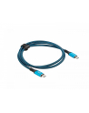 lanberg Kabel USB-C M/M USB4 0,5m 240W 8K 60HZ czarno-niebieski - nr 6