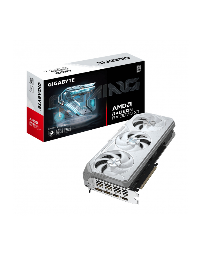 gigabyte Karta graficzna Radeon RX 9070 XT GAMING OC WHITE 16GB GDDR6 256 BIT główny