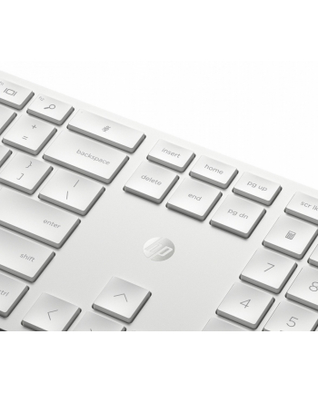 hyperx Zestaw klawiatura i mysz 650 bezprzewodowy biały 4R016AA#ABB nr 1