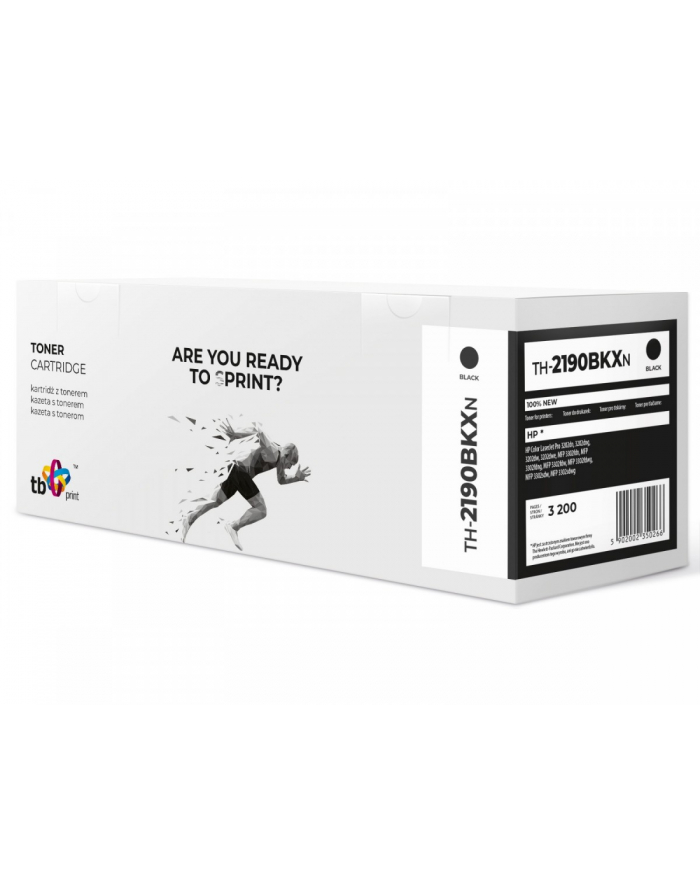 tb print Toner do HP Color LaserJet Pro 3202 W2190X TH-2190BKXN 100% nowy czarny główny