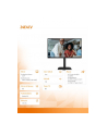 aoc Monitor 24E4CV 23.8 cala IPS 120Hz HDMI DP USB-C RJ45 Pivot Głośniki - nr 9