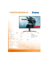 iiyama Monitor 31.5 cala GB3272QSU-B1 QHD,IPS,180Hz,2xHDMI,DP,400CD,          2xUSB 3.2 , 2xUSB-C,G-SYNC Compatible, 2x5W, , HAS 150 - nr 5