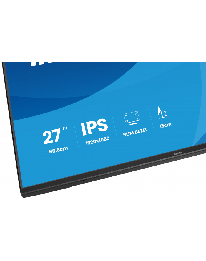 iiyama Monitor  ProLite 27 '' X2797HSU-B1  IPS,FHD,HDMI,DP,120Hz,350CD,2xUSBv3.2,  2xUSB-C, GW 5lat główny