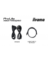 iiyama Monitor ProLite 27 '' XB2796QSC-B1 IPS,QHD,HDMI,USB-C (PD 65W),75Hz, 350cd, 1xUSB 3.2 , 1xUSB-C, 2x2W, HAS 150/PIVOT/obrót stopy 360st - nr 24