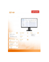 lenovo Monitor 27.0 ThinkVision E27-40 WLED LCD 64BCMAT4EU - nr 9