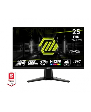 msi Monitor MAG 255XF 24.5 cala/LED/FHD/Flat/300Hz/Black