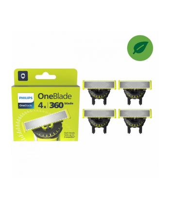 philips Akcesoria do OneBlade ostrze 360x4szt QP440/50