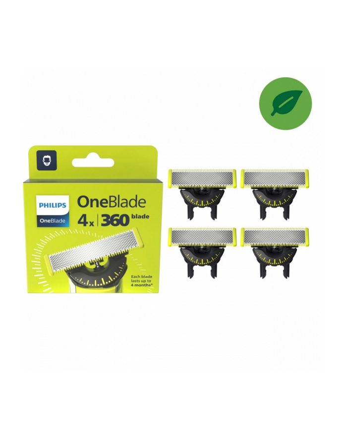 philips Akcesoria do OneBlade ostrze 360x4szt QP440/50 główny