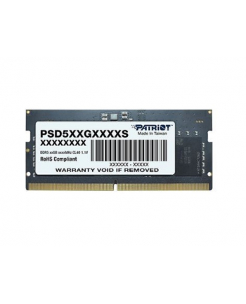 patriot Pamięć DDR5 12GB/5600(1*12GB) CL46 SODIMM nr 1