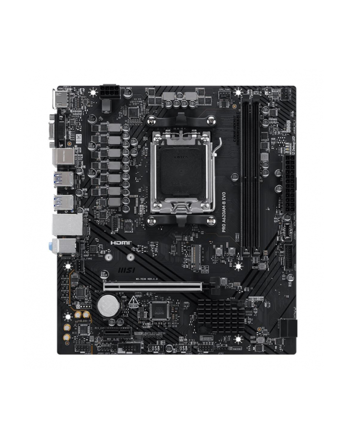 msi Płyta główna PRO A620AM-B EVO AM5 2DDR5 HDMI/VGA mATX główny