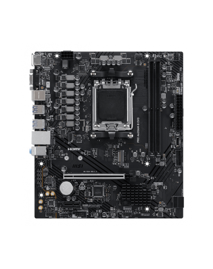 msi Płyta główna PRO A620AM-B EVO AM5 2DDR5 HDMI/VGA mATX główny