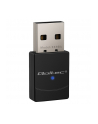 qoltec Bezprzewodowy mini Adapter Wi-Fi 6 | Standard AX | Bluetooth 5.4 | USB | 900Mbps - nr 1