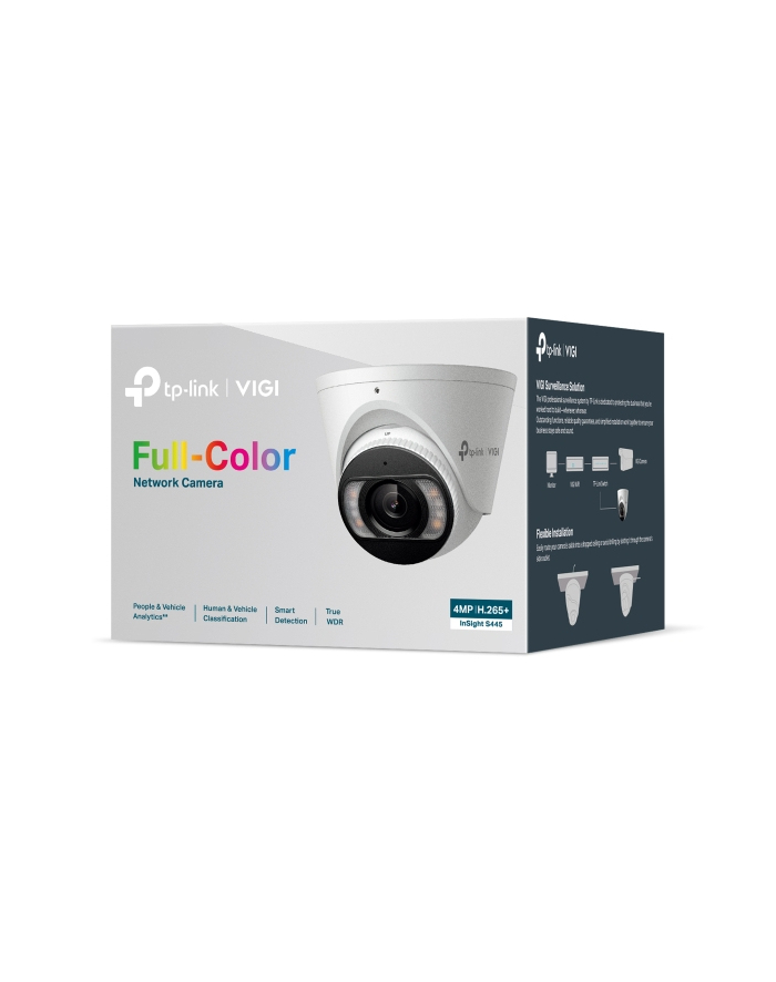 tp-link Kamera InSight S445S(2.8mm) VIGI 4MP ColorPro 2.0 Turret Network Camera główny