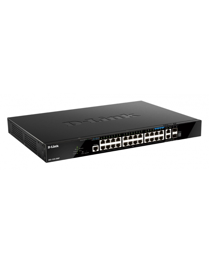 d-link Switch Smart DGS-1520-28MP 20xGE PoE 2x2.5GE 2x10GE 2xSFP główny