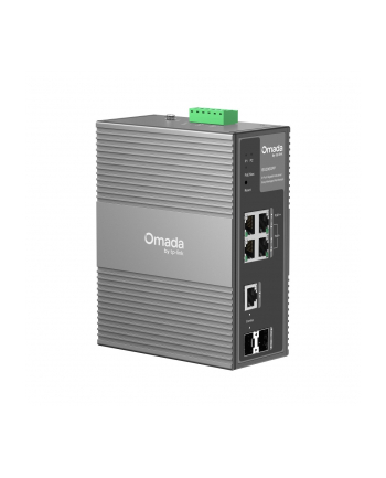 tp-link Przełącznik IES206GPP  Industrial Easy Managed Omada, 6 portów gigabitowych, w tym 3 portPoE+ i nr 1