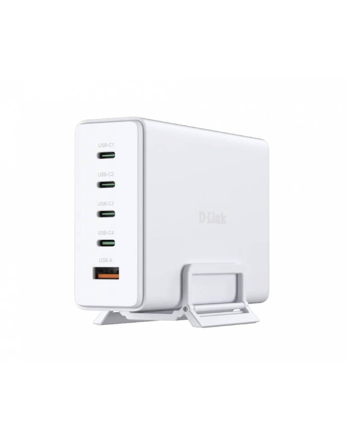 d-link Ładowarka zasilacz GAN 240W 4x USB-C 1x USB-A główny