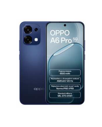 oppo Smartfon A6 Pro 5G 8/256GB Niebieski CPH2781