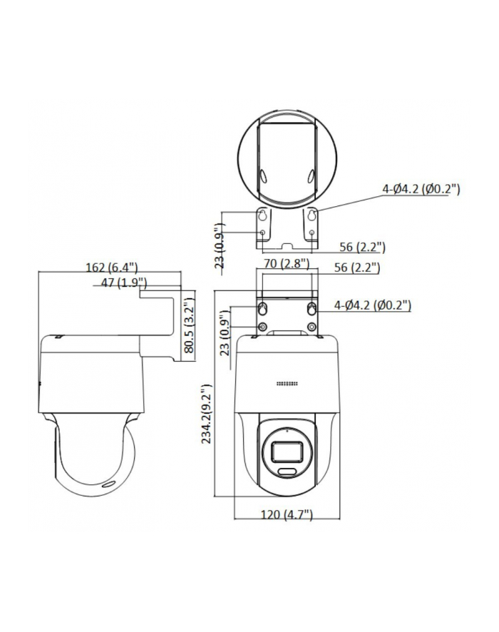 Hilook Powered By Hikvision/ Ptz-N2C200M-De(F0)(O-Std) główny