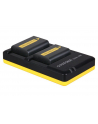 Patona Ładowarka Dual Quick pro Sony NP-FW50 + 2x baterie 1030mAh USB - nr 1