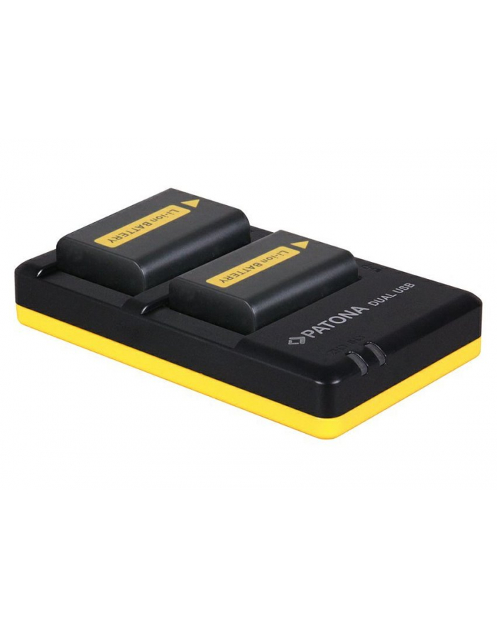 Patona Ładowarka Dual Quick pro Sony NP-FW50 + 2x baterie 1030mAh USB główny