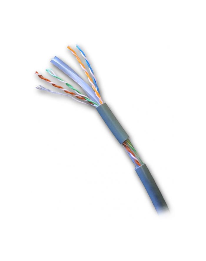Datacom UTP flex, Cat6 PVC, szary, 50m, kabel główny
