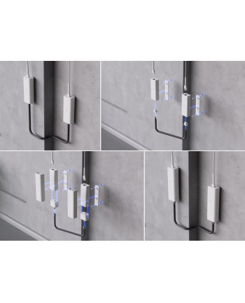 Ubiquiti Uacc-Retrofit-Poe-2Wire Nadajnik I Odbiornik Sieci Biały 10, 100 Mbit/S (UACCRETROFITPOE2WIRE) nr 1